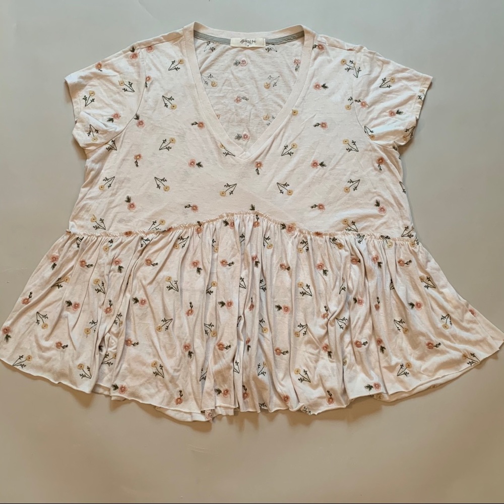 A Beautiful Soul embroidered short sleeve